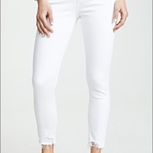 Agolde high rise skinny crop
